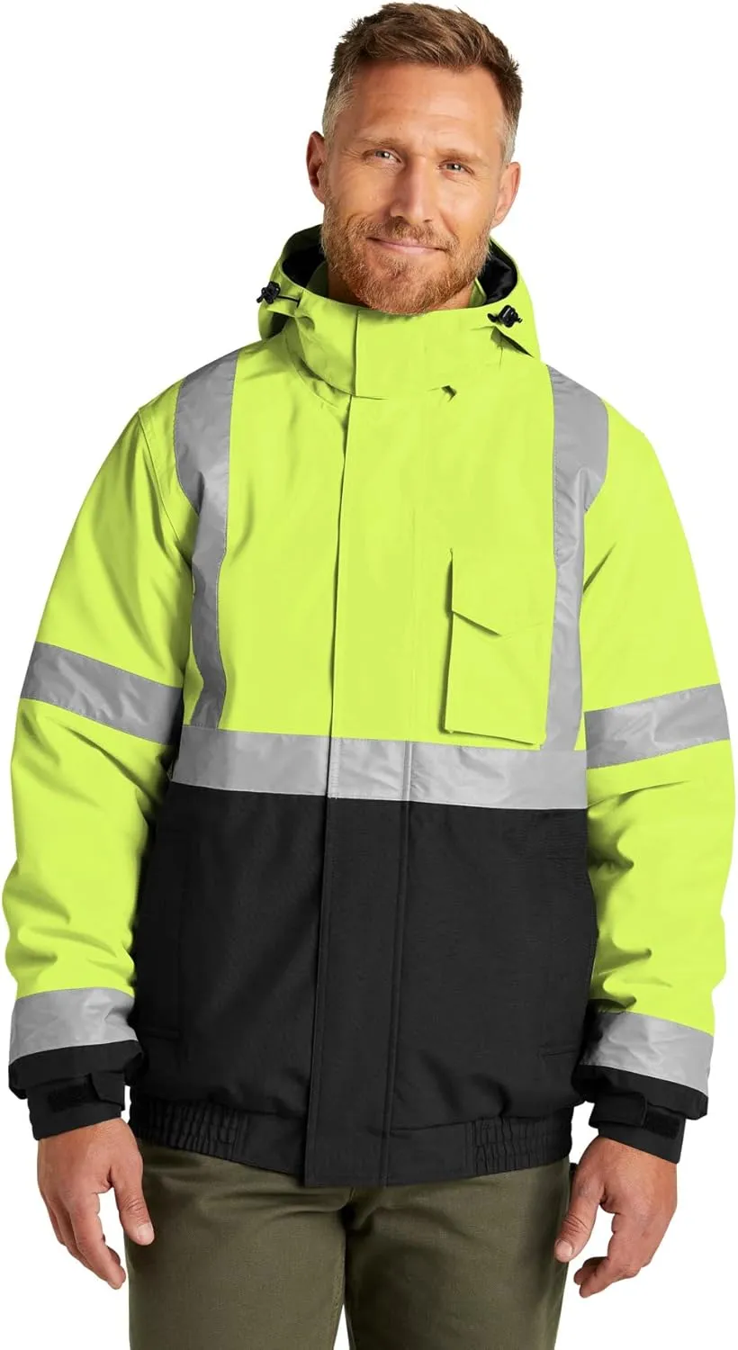 Cornerstone ANSI 107 Class 3 Economy Waterproof Insulated Bomber Jacket CSJ500