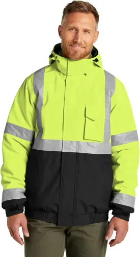 Cornerstone ANSI 107 Class 3 Economy Waterproof Insulated Bomber Jacket CSJ500