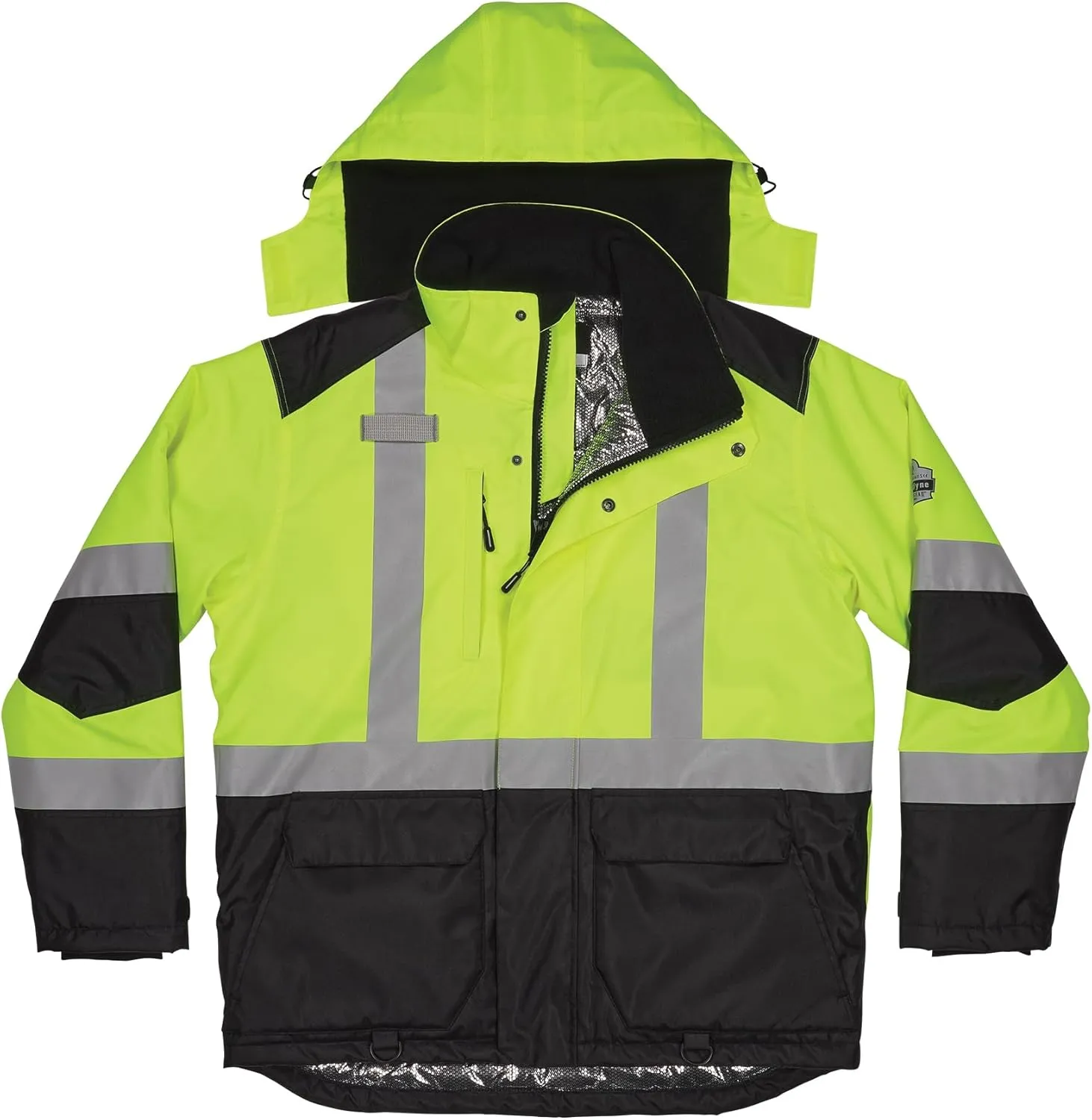 Ergodyne Hi-vis Jacket-Heat Reflective Lining