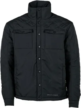 Gator Waders Men's Insulated Snap Shirt | Casual Midweight Water Resistant Quilted Jacket with 2 Hand & 2 Snap Chest Pockets