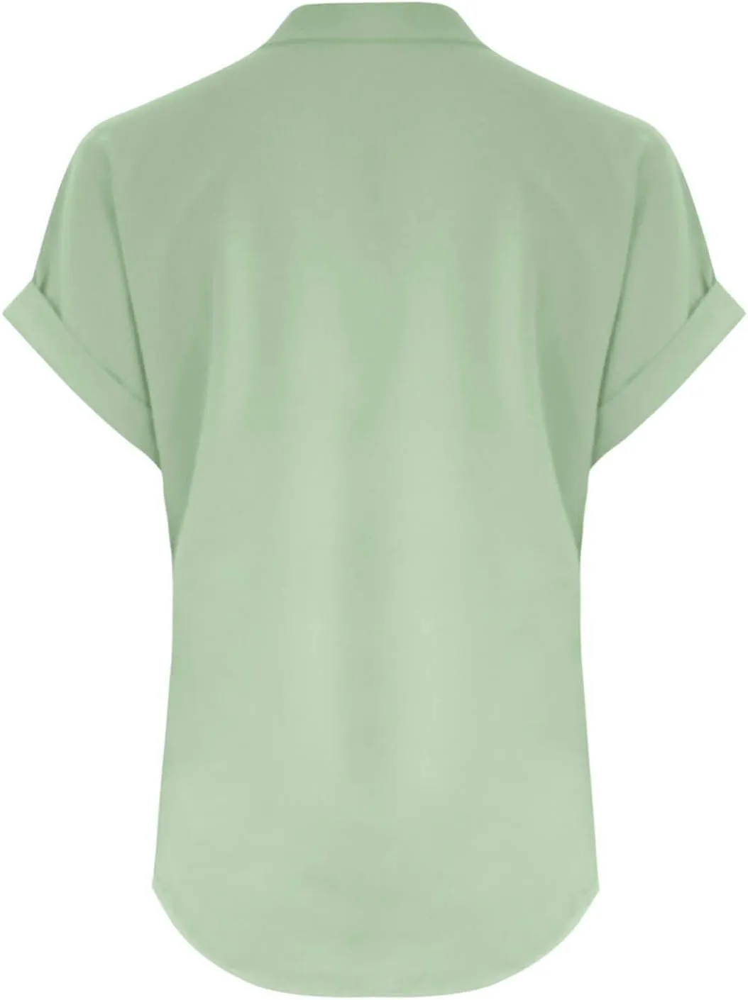Linen Tops for Women Loose Fit Gauze Short Sleeve Plus Size Shirts Summer Button V Neck Casual Dressy Blouses