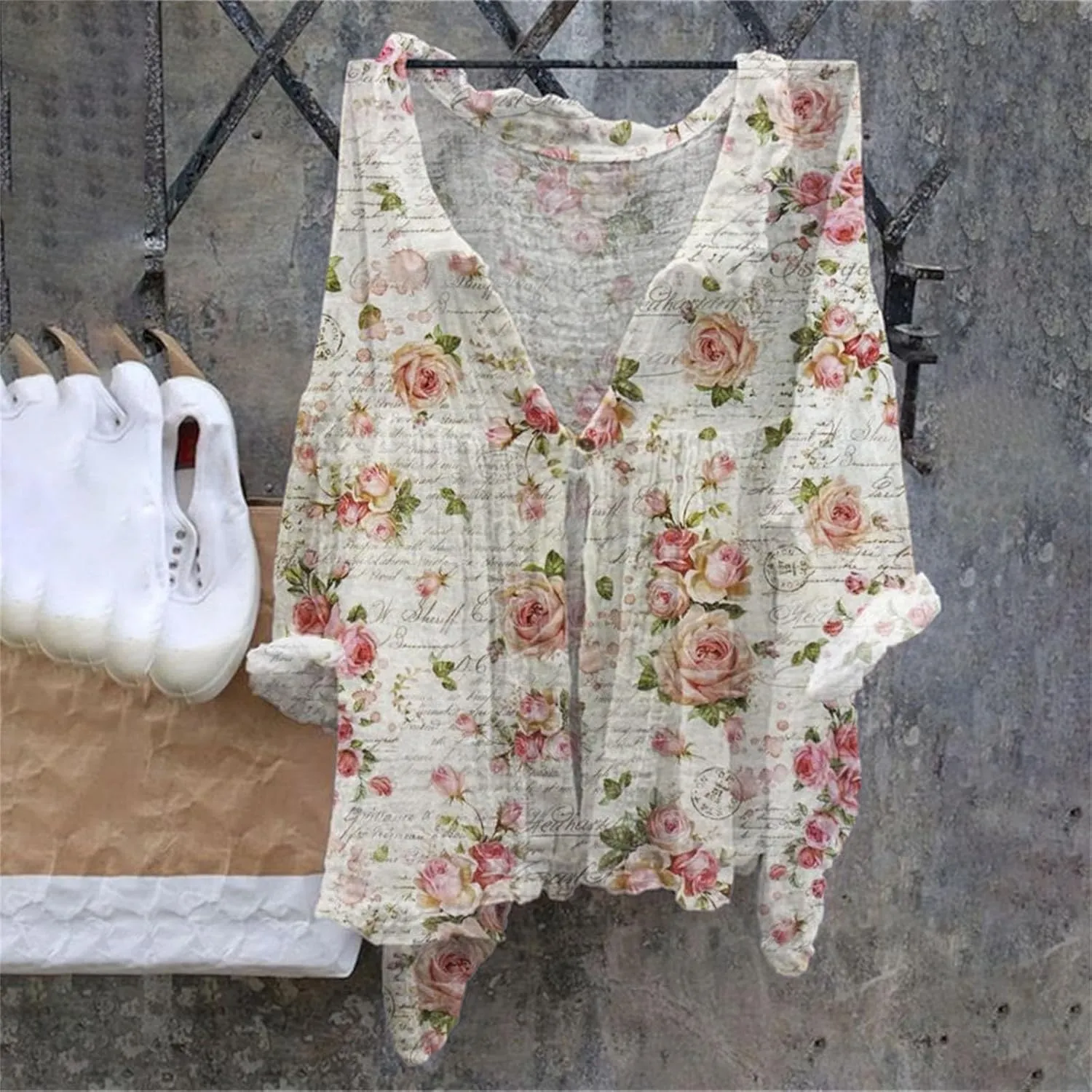 White Button Down Shirt Women Natural Autumn Fragrant Fabric Shirt Party Tops for Women Womens Work Tops Western
